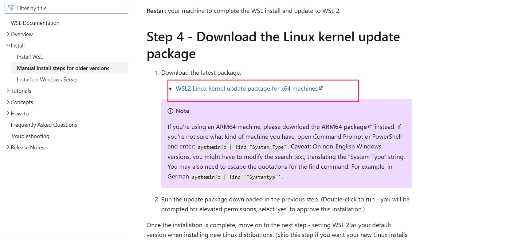 WSL 在 Windows 上安装 Linux 二